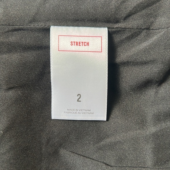 Express Women’s Size 2 Plaid Blazer w/ Pockets Work Business Church Gray/White - Picture 9 of 15